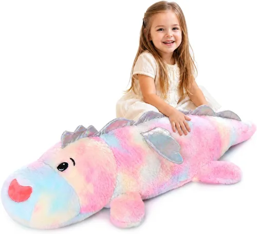 Miniatura 11 de Animales de peluche de dinosaurio, juguete de peluche para niñas y niños, una mamá dinosaurio con 3 dinosaurios bebés, triceratops, estegosaurio