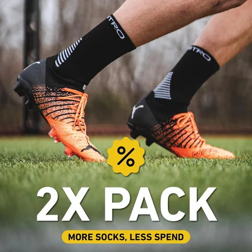 Miniatura 24 de Maestro - Calcetines de agarre de fútbol para hombres y mujeres con almohadillas antideslizantes, ideales para fútbol, baloncesto y deportes