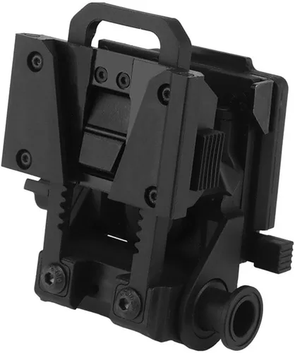 Miniatura 3 de Aetheria Soporte de visión nocturna L4G24 para PVS15/PVS18/GPNVG18, montaje abatible para gafas de visión nocturna para cascos WoSporT Fast (negro)