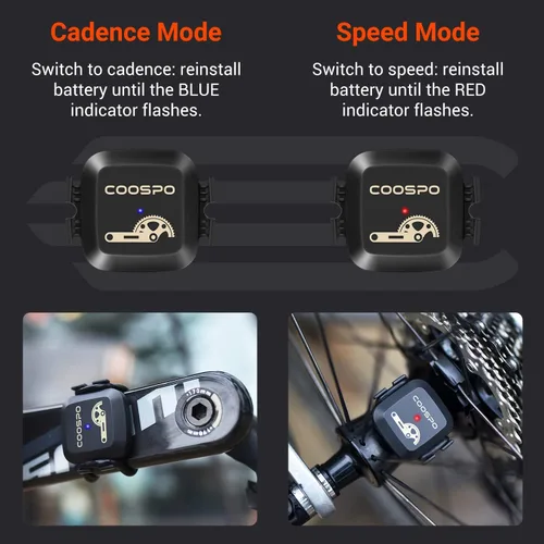 Miniatura 7 de COOSPO Ordenador de bicicleta GPS inalámbrico, ANT+ Ciclismo GPS con Bluetooth, multifuncional ANT+ computadora de bicicleta GPS con pantalla LCD