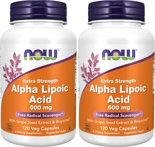 Miniatura 9 de ácido alfa lipoico NOW Foods de 0.02 oz, ANO-503, 120, 1, 1