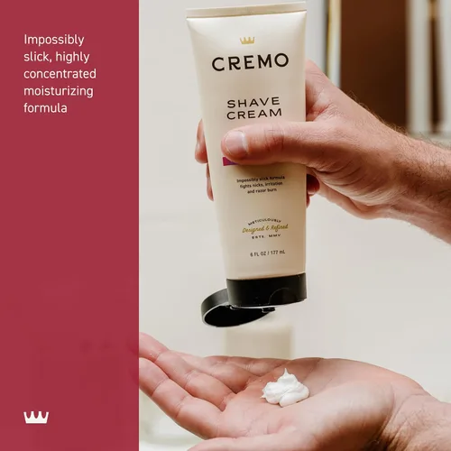 Miniatura 4 de Cremo Crema de Afeitar Original, Crema de Afeitar Ultra-Deslizante Asombrosamente Superior para Hombres, Combate Cortadas, Cortes y Quemaduras