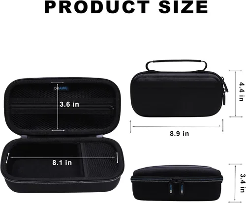 Miniatura 4 de Funda para cámara digital 4K compatible con VJIANGER, Duluvulu, TEFTYMON, Aboobu, Zostuic, Oiadek, SIXTARY, Gavonde, NIKICAM, YIGLLO para cámara