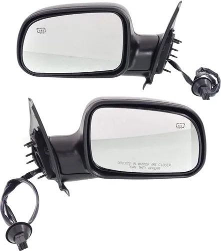 Miniatura 8 de Kool Vue - Espejo calefactable para el lado del conductor para Jeep Grand Cherokee 1999-2004 texturizado