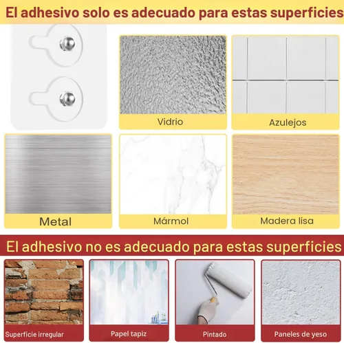 Miniatura 4 de Durmmur Paquete de 2 Percheros para Gorras de Béisbol, Organizador de Sombreros de Acero Inoxidable para Gorra de Béisbol, Organizador