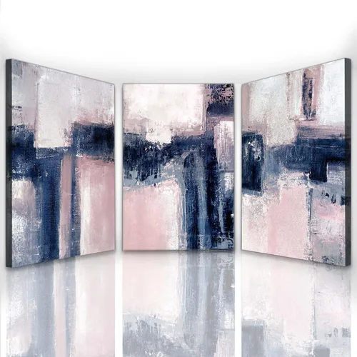 Miniatura 11 de Lienzo de textura abstracta en blanco y negro, arte de pared neutro para sala de estar, textura neutra, arte de lienzo abstracto gris, arte moderno