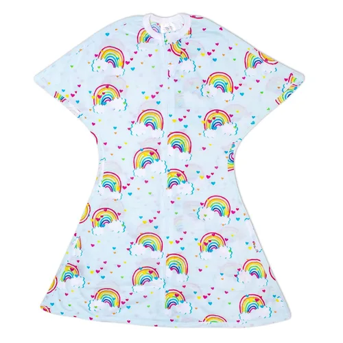 Miniatura 10 de SleepingBaby Zipadee-Zip - Manta de transición para bebé, acogedora manta para envolver al bebé con cremallera, manta espaciosa para cambiar pañales
