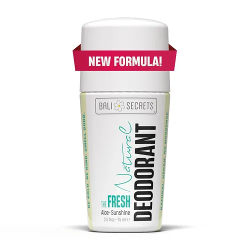 Bali Secrets La nueva fórmula desodorante natural para mujeres y hombres. Sin tonterías. Fórmula limpia para pieles sensibles. Protección contra