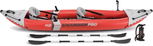 Miniatura 9 de INTEX 68309EP Excursion Pro K2 Juego de kayak inflable: incluye paletas de kayak de lujo de 86 pulgadas y bomba de alto rendimiento - PVC superTough