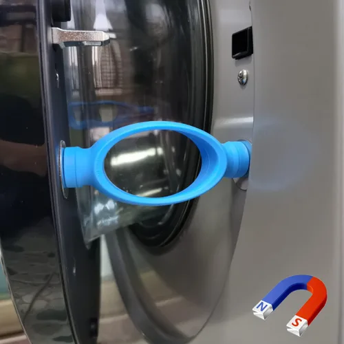 Miniatura 10 de Accesorio para puerta de lavadora, evita el moho y ayuda a que tu lavadora se seque correctamente para evitar olores (gris oscuro)