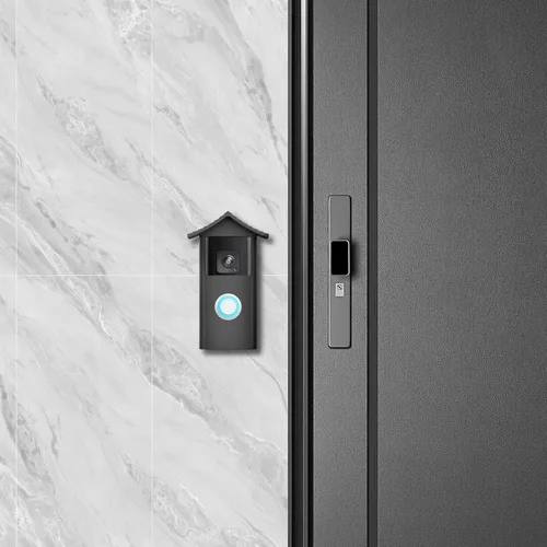 Miniatura 7 de Gusfeliz Funda de silicona para timbre de batería Ring 2024, a prueba de golpes, protección para todo tipo de clima