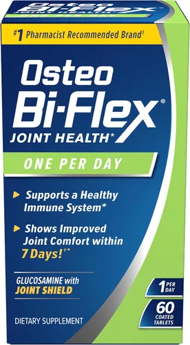 Miniatura 9 de Osteo Bi-Flex Glucosamina con vitamina D, One Per Day by Osteo Bi-flex, salud de las articulaciones, 130 tabletas recubiertas, 130