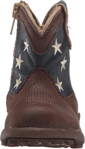 Miniatura 2 de ROPER Botas American Patriot Western para niños, Marrón