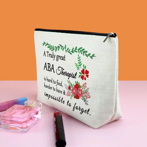 Miniatura 3 de ABA Therapeut, regalo de agradecimiento para terapeuta, bolsa de maquillaje, terapeuta de comportamiento, regalo de agradecimiento para mujeres