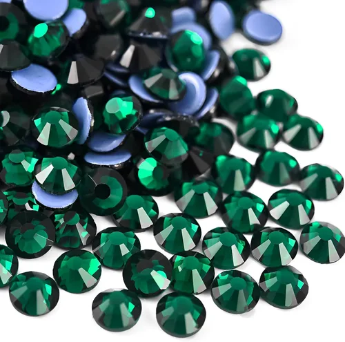Miniatura 18 de 2880 diamantes de imitación termoadhesivos de imitación de cristal con parte trasera plana para manualidades, manualidades, ropa, zapatos
