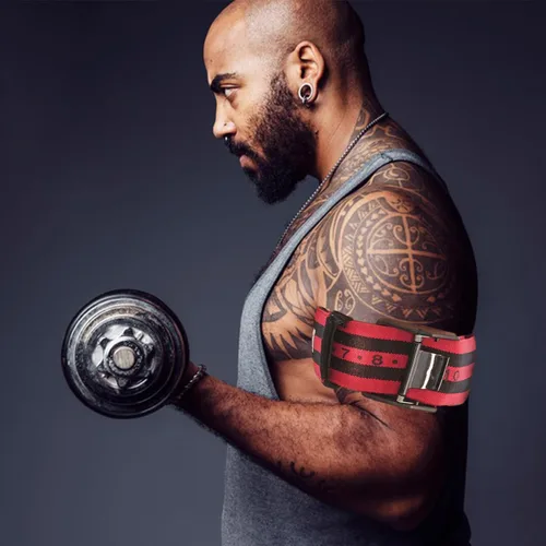Miniatura 7 de Bandas de restricción de flujo sanguíneo para mujeres y hombres, bandas de glúteos para construcción de glúteos, correas de entrenamiento