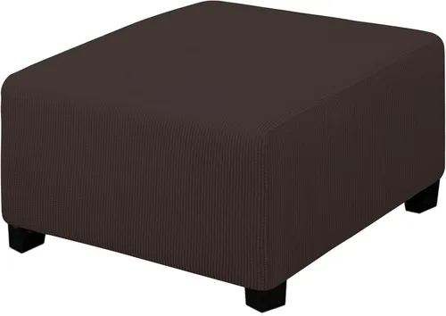 Miniatura 29 de Easy-Going Funda Elástica para Otomana Taburete de Almacenamiento Plegable Protector de Muebles Funda Rectangular Suave con Parte Inferior Elástica