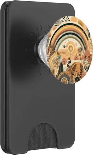 Miniatura 7 de PopSockets PopGrip intercambiables de arcoíris floral