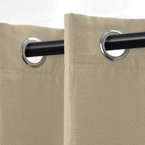 Miniatura 2 de Superior Linen Semi Blackout Curtains, Room Darkening, Bedroom, Drapes, Kitchen, Living Room Window Accents, Sun Blocking, Grommet Header, Classic
