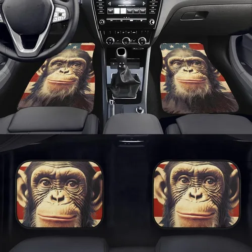 Miniatura 11 de 4 alfombrillas delanteras y traseras para automóvil, SUV, furgoneta y camión, protección de suelo para todo tipo de clima, juego de accesorios