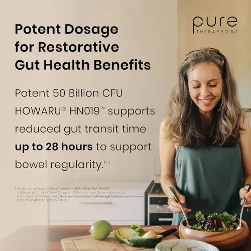 Miniatura 6 de Pure Therapro Rx Power Probiotic 100B 30 cápsulas resistentes a los ácidos, suministro para 1 mes 4 cepas probadas de 100 mil millones de UFC