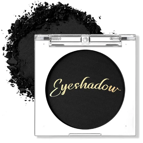 Miniatura 30 de Sombra de ojos mate individual, Sombra de ojos blanco hueso, Polvo ligero ultrafino, Sombra de ojos con base de imprimación iluminadora, Alto