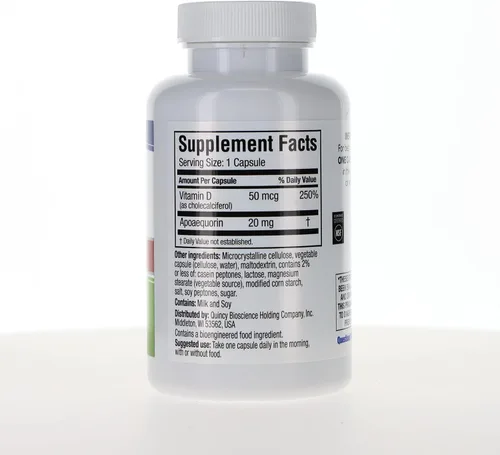 Miniatura 3 de Prevagen Mejora la memoria: fuerza extra de 20 mg, 60 cápsulas, con apoequorina y vitamina D y prevagen 7 días píldora Suplemento cerebral