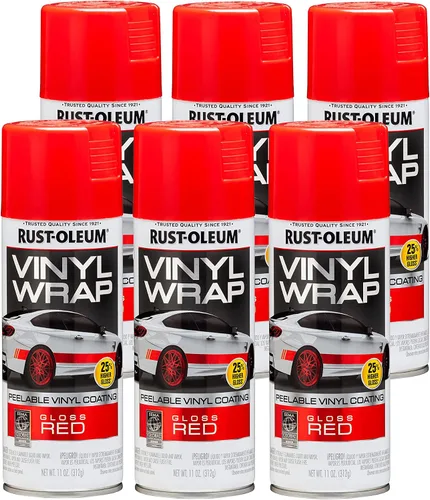 Miniatura 9 de Rust-Oleum Automotive 352724 Rust-Oleum - Aerosol de envoltura de vinilo, negro, 11 onzas (paquete de 6)