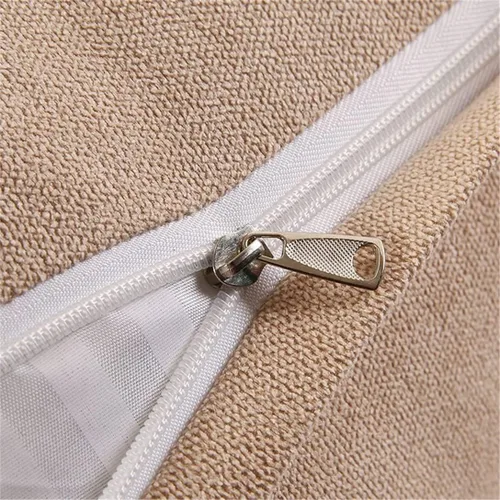 Miniatura 6 de Almohada triangular para cabecero, almohada de lectura, almohada grande para cabecero, soporte de espalda, cojín lumbar con funda extraíble
