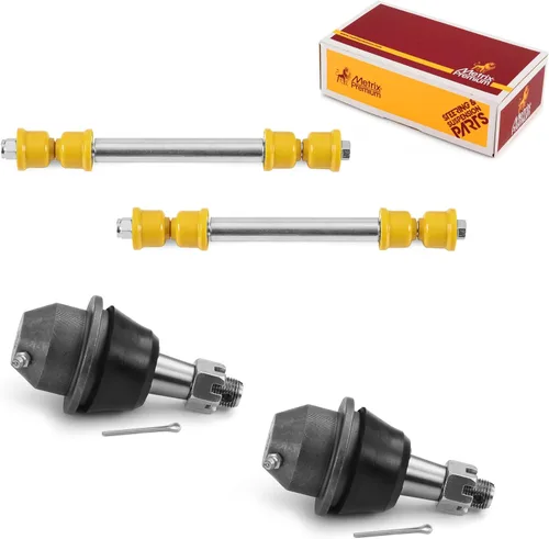 Miniatura 74 de Metrix Premium Chassis Parts - Juego de 4 piezas de articulación de rótula superior y barra estabilizadora delantera para Ford Ranger RWD 1998-2011