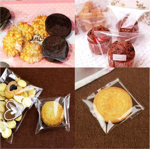 Miniatura 6 de Bolsas pequeñas de celofán transparente, 300 bolsas adhesivas autosellantes de 3 x 3, bolsas de polietileno OPP de 1 mil para joyas, aretes