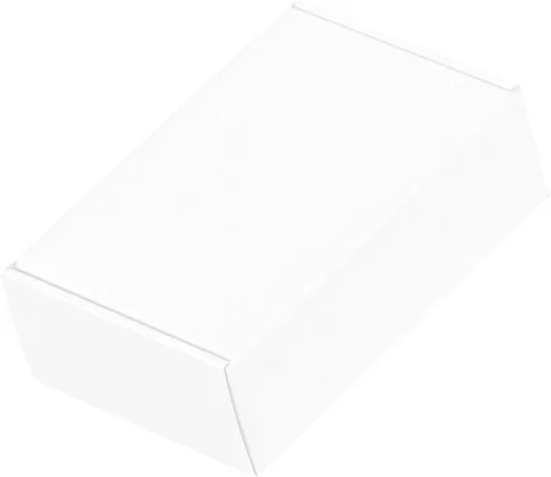 Miniatura 2 de Paquete de 50 cajas de envío pequeñas de cartón, cajas de estraza, cajas de regalo (4 x 6 x 2 pulgadas, color blanco)