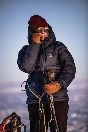Miniatura 5 de Hestra Wakayama - Manopla de invierno cálida de piel, inspirada en retro, para esquí, snowboard e invierno