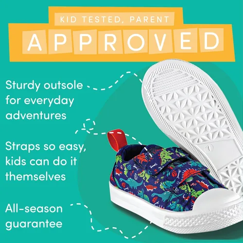Miniatura 3 de LONECONE Unisex Toddler Sneakers and Kids' Sneakers in 7 Fun Patterns