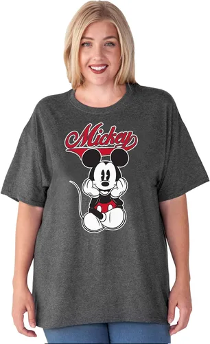 Miniatura 4 de Disney Mickey Mouse - Camiseta de talla grande para mujer