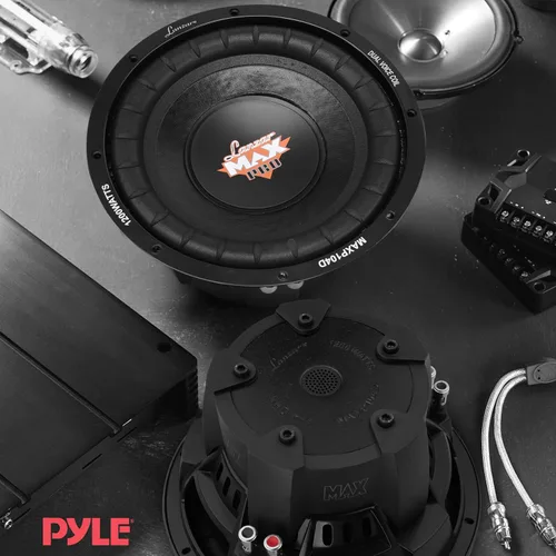 Miniatura 5 de Lanzar MAXP Max Pro, subwoofer doble de gabinete pequeño