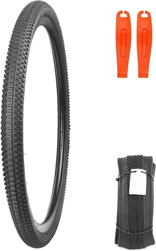 WEEROCK MTB Bike Tire Two Pack 27.5/29 Inch Tire Folding Bead Replacement Tyre 27.5 x 1.95/29 x 2.1 Bicycle Tires with/Without Inner Tubes for 27.5"