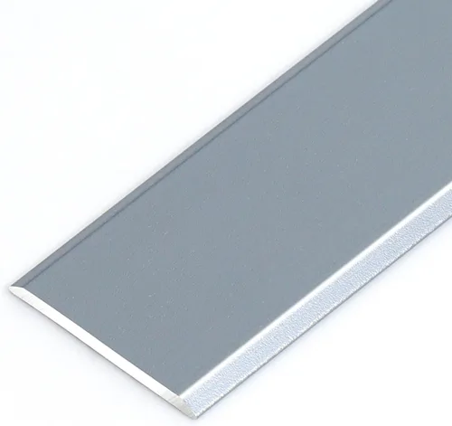 Miniatura 11 de Tira divisora plana para el suelo para unir huecos del piso, tira de transición de umbral, tira de conexión de separación de aleación de aluminio
