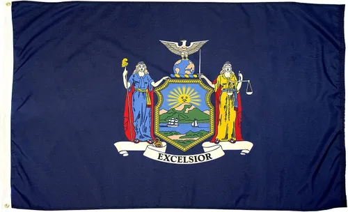 Miniatura 68 de FlagSource Bandera del estado de nailon de Iowa, fabricada en los Estados Unidos, 4 x 6 pies Iowa 4x6