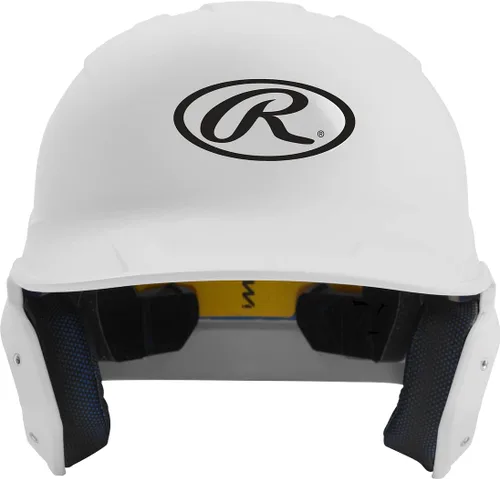 Rawlings | Casco de bateo de béisbol MACH | Mate | Tallas JR y SR | Múltiples colores Blanco mate
