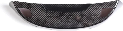 Miniatura 6 de Cubierta de base de espejo retrovisor para interior de automóvil compatible con Chevrolet Corvette C7 Stingray 2014-2019 fibra de carbono real, 1