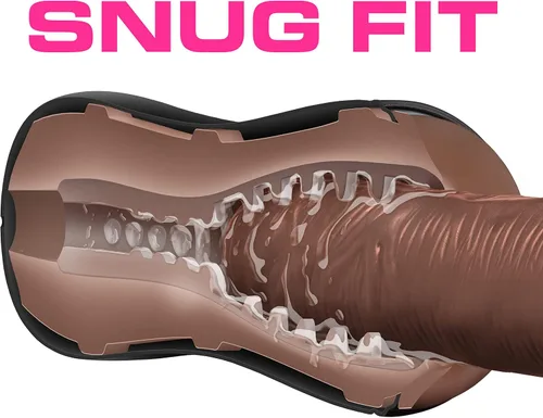 Miniatura 7 de Blush Coverboy The DJ 7.5" Masturbador masculino - Estimulador de bolsillo autolubricante para el trasero para hombres - Funda anal con textura