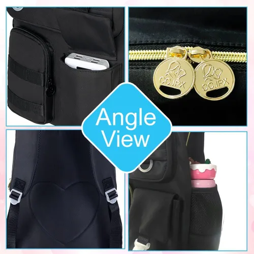 Miniatura 4 de CCJPX Mochila para niñas, mochila escolar para laptop de 16 pulgadas, mochila universitaria, mochila antirrobo para adolescentes, niñas, estudiantes