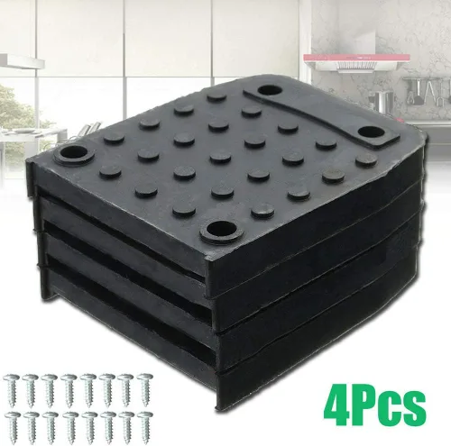 Miniatura 2 de Tookie Almohadillas antideslizantes para paneles de yeso, 4 alfombrillas de trípode de construcción con tornillo, kit de repuesto para almohadillas