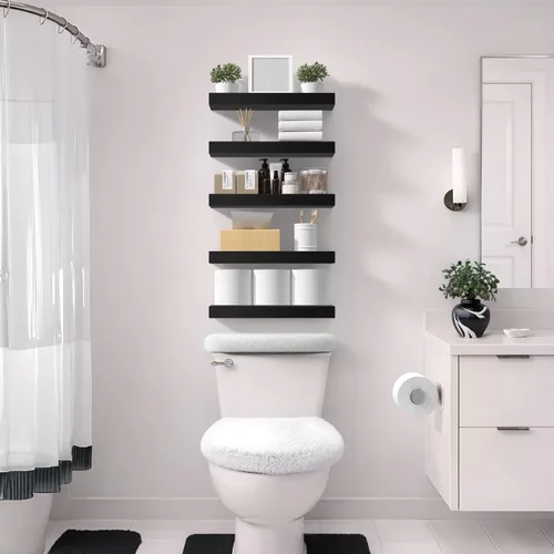 Miniatura 2 de Sorbus Estantes flotantes para pared, estante flotante de 16 pulgadas para cocina, dormitorio, sala de estar, baño, hogar y decoración de pared