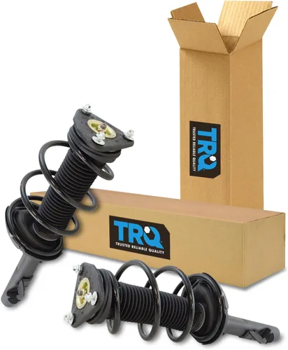 Miniatura 38 de TRQ Conjunto de Amortiguador y Resorte Delantero Cargado con Resorte Helicoidal Pre-ensamblado Compatible con Jeep Cherokee Limited AWD 14-22 Sin