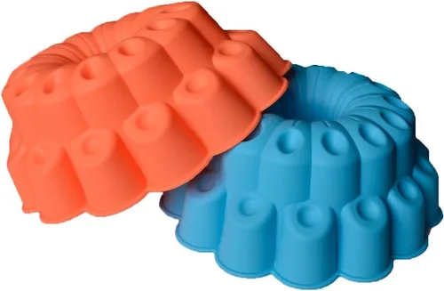 Miniatura 4 de FantasyDay Molde de silicona para pastel de cumpleaños de cola de pavo real de 9.5 pulgadas, moldes para hornear pasteles de fiesta para tu postre #1