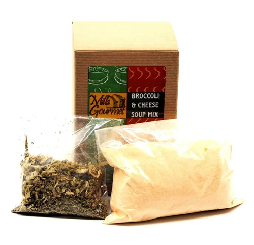 Mills Gourmet Mezcla de sopa de brócoli y queso | Hecho con sabores de brócoli fresco y queso cheddar fuerte | Todos los ingredientes naturales y