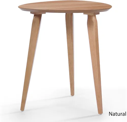 Miniatura 3 de Christopher Knight Home Hoyt - Mesa auxiliar de madera, acabado natural