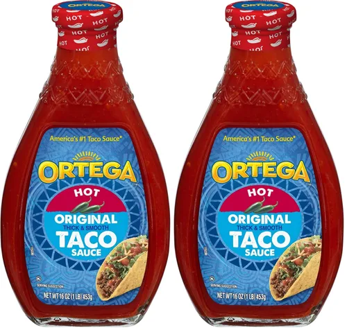 Miniatura 12 de Salsa para Tacos Ortega Original, Suave, 16 Onzas